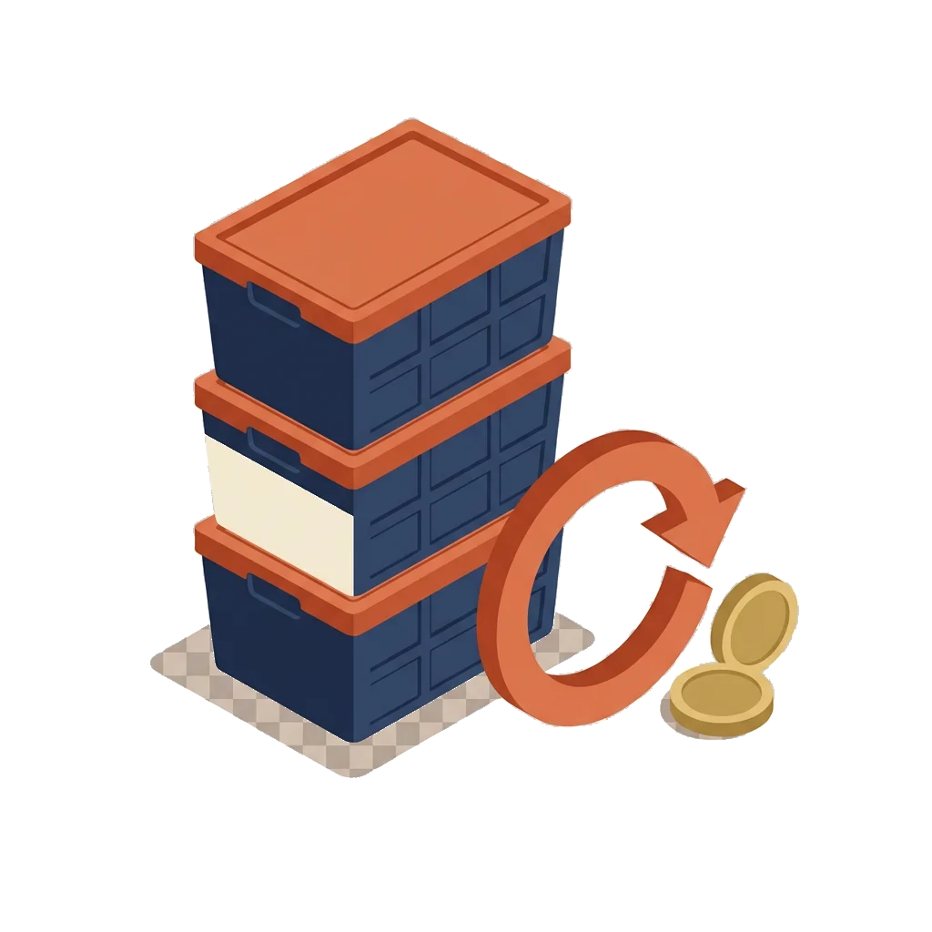 We collect your boxes